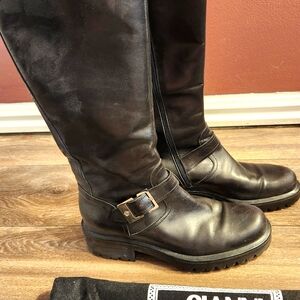 Gianni Versaci Women's Leather Boots Vintage Size 37 US 6.5 -7